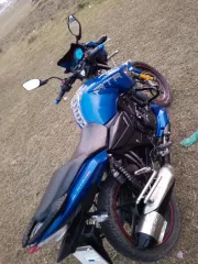 TVS Apache RTR 150 Matt Blue